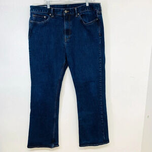 Banana Republic Jeans Men 38 Bootcut Blue Casual Western Workwear Classic‎ 30"
